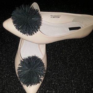 Lost Ink Pom Pom Flats